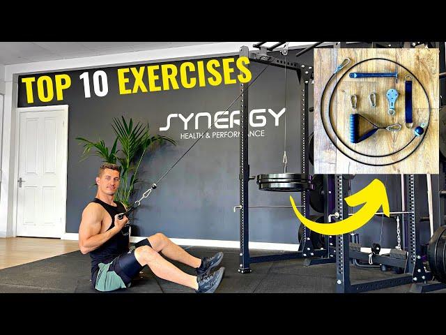 10 BEST CABLE PULLEY SYSTEM EXERCISES