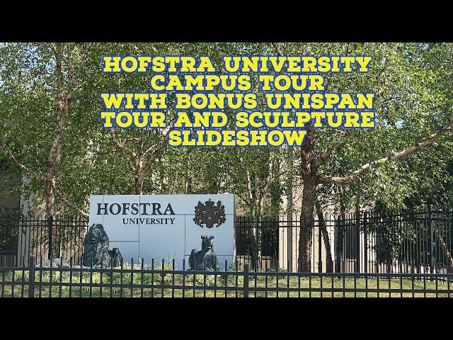 FULL Outdoor Campus Tour: Hofstra University, Long Island, New York