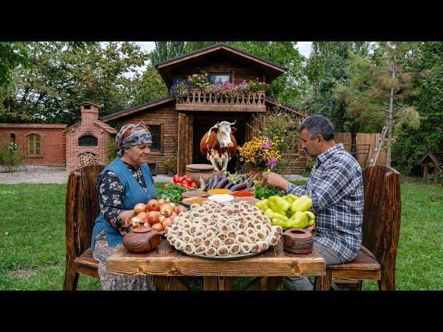 Cabbage Dolma - Cooking Traditional Azerbaijani Dish