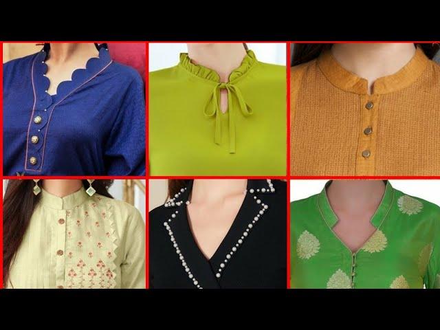 Most Beautiful half collar neck designs for kurti and kameez 2022 ll Latest Fashion Ideas with js