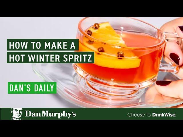 Hot Winter Spritz cocktail recipe