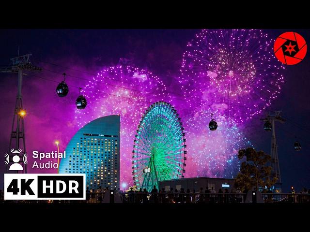 2024 Japan Fireworks - Yokohama Minatomirai - 4K HDR