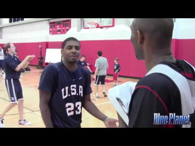 Kyrie Irving Challenges Kobe Bryant to 1-on-1 game