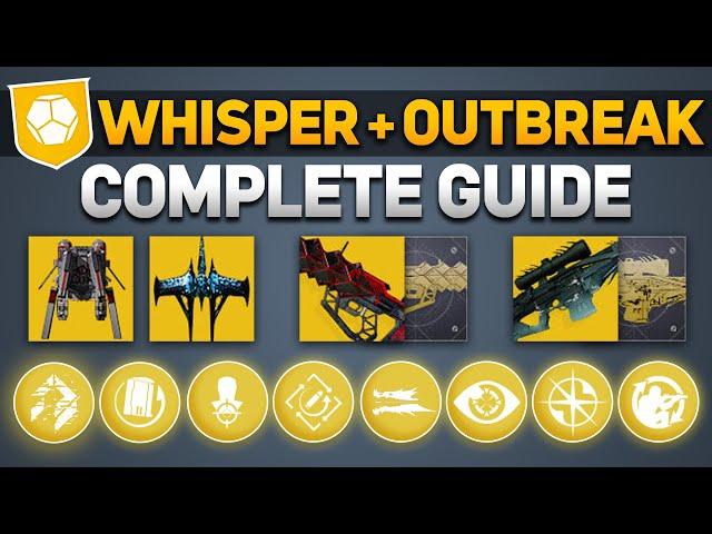 Whisper & Outbreak Full Guide - All Perks, Catalysts, Exotic Ships and Puzzles! - Destiny 2