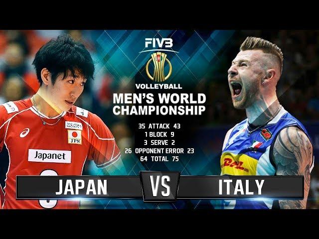 Italy vs. Japan | Highlights | Mens World Championship 2018