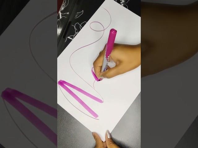 Nehu #handwriting #calligraphyhandwriting #howtowritecursivestepbystep