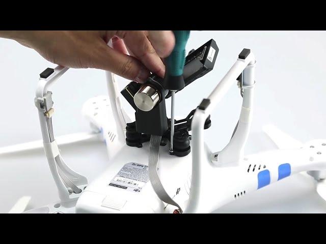 DJI Tutorials - Phantom 2 - Installing the Zenmuse H3-2D