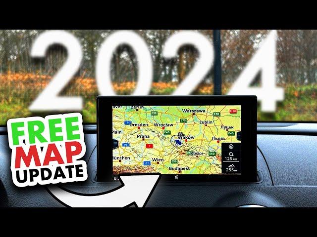 Free 2024 maps update (Audi VW Skoda Seat MHI2 MHIG)