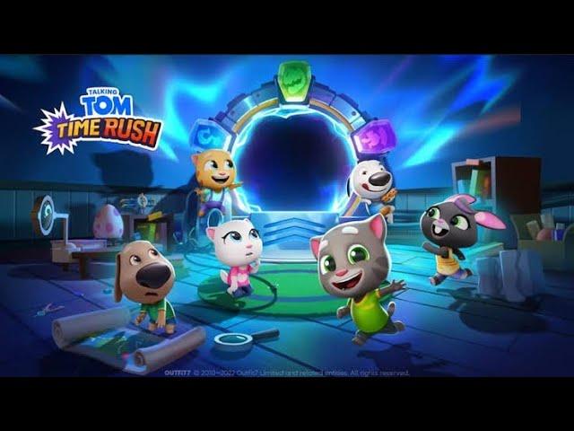 Talking Tom Vs Racoon Run Time Rush #trending #racoons  #reffyggj
