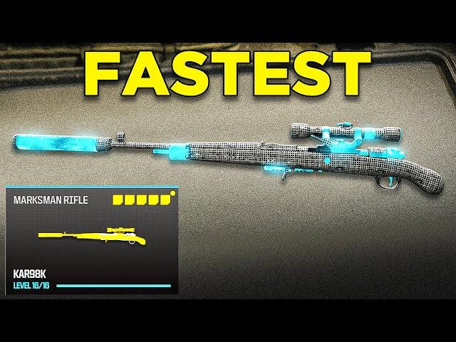 *NEW* FASTEST ONE SHOT KAR98K CLASS in MW3!  (Best KAR98K Class Setup) - Modern Warfare 3 Warzone