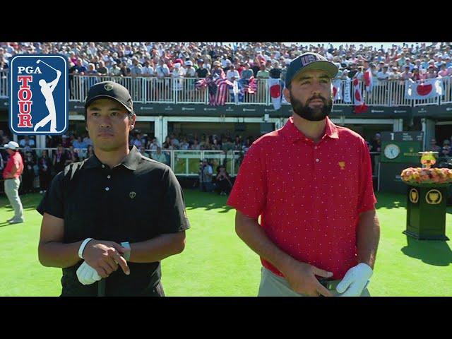 Matsuyama vs. Scheffler | Super Cut | Presidents Cup