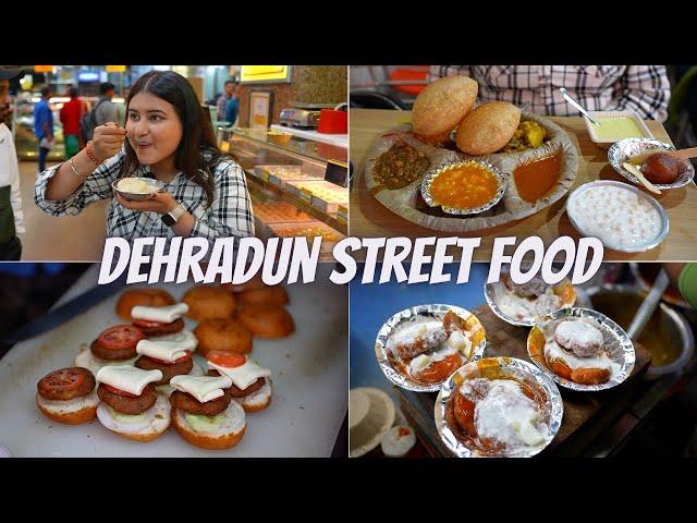 Best DEHRADUN Street Food | Bun Tikki, Aloo Kachori, Bal Mithai, Sandwich & More