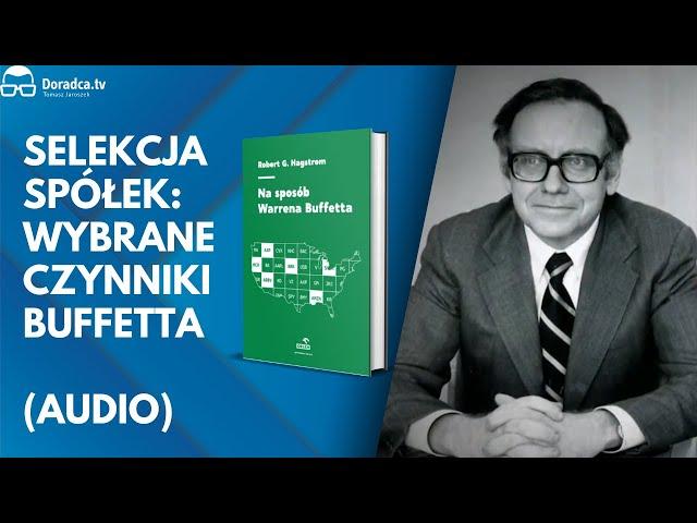 Analiza spółek: wybrane czynniki Buffetta (audiobook)