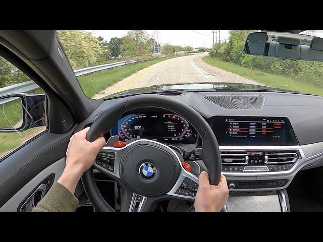 2021 BMW M3 Competition - POV Test Drive (Binaural Audio)