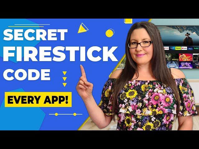  Firestick Master Code for Hundreds of FREE Apps! 