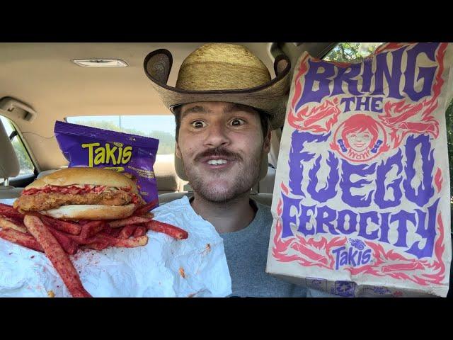Wendy’s Takis Fuego Meal Review