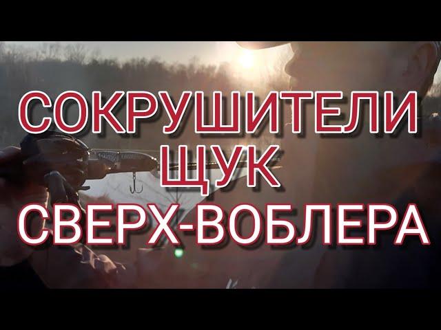 Сокрушители щук | ТАКИХ ВОБЛЕРОВ ВЫ НЕ ВИДЕЛИ | сверх воблера