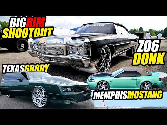 DONKMASTER RUNS THE Z06 DONK At FYB Big Rim Shootout *UNRELEASED FOOTAGE* | Turbo Mustang is FAST!