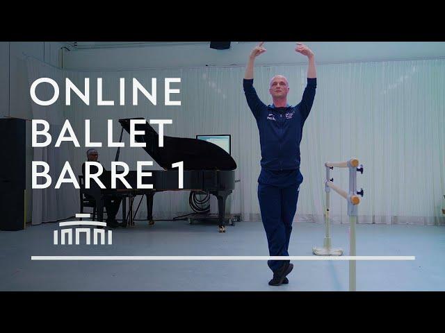 Ballet Barre 1 (Online Ballet Class) - Dutch National Ballet