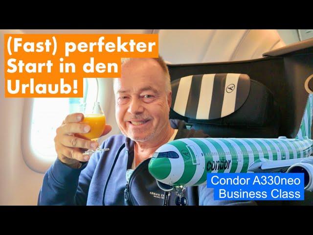 FLUG | Ganz relaxed mit Condor nach Punta Cana… | Airbus A330-900neo ️