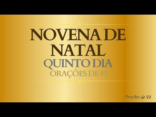 Novena de Natal – Quinto Dia –  A Alegria do Advento