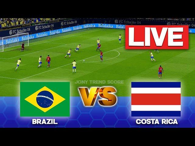 BRASIL vs COSTA RICA EN VIVO | Copa América 2024 | Partido En vivo Ahora