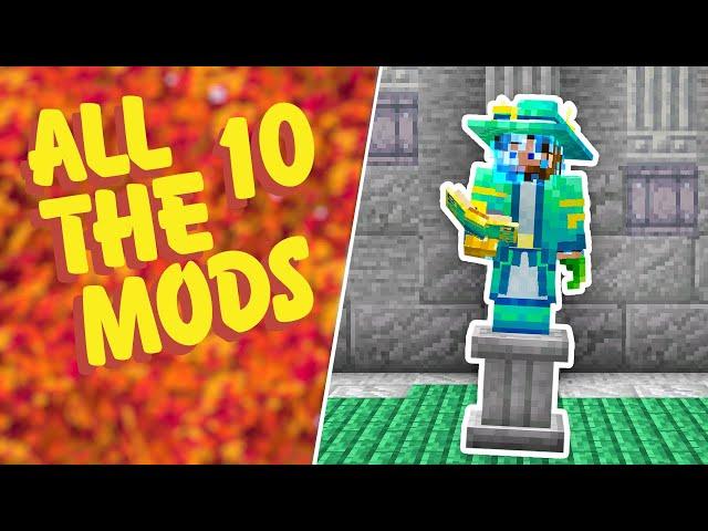 All The Mods 10 EP20 Vibranium Template Upgrades & Ore X-RAY!?!