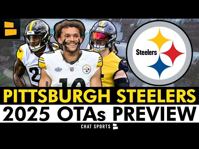 Steelers OTAs Preview: 6 Juicy Storylines To Follow Ft. Roman Wilson, Cole Holcomb & Kaleb Johnson