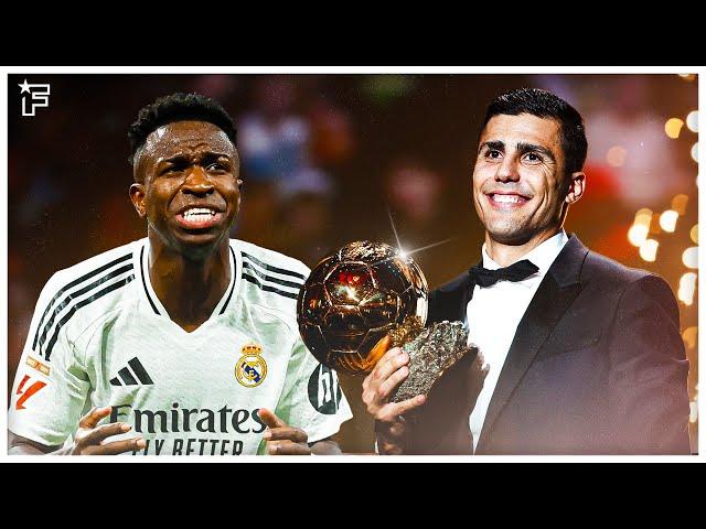 La RÉACTION FRACASSANTE de Vinicius Jr au Ballon D’Or de Rodri | Revue de presse