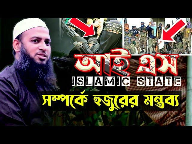 আই এস সম্পর্কে হুজুরের মন্তব্য | Mufti Habibullah Mahmud Kasemi | Islamic state |