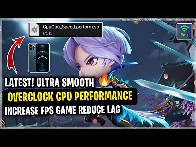 Latest! OverClock Cpu & Gpu In Mobile Legends + Boost FPS - Fix Lag & Fps Drops [ Patch Cyan Finch ]