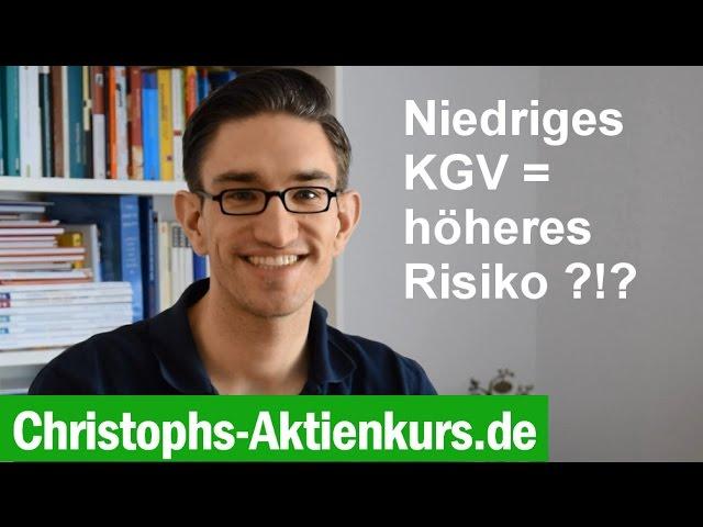 KGV / Kurs-Gewinn-Verhältnis erklärt - die größten Irrtümer | Christophs Aktienkurs