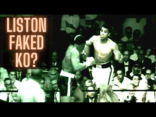 Ali's Anchor Punch Did NOT KO Sonny Liston