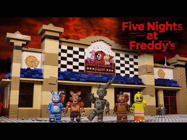 LEGO Самоделка - Пиццерия Фредди / Horror Game Five Nights at Freddy's / LEGO MOC FNaF