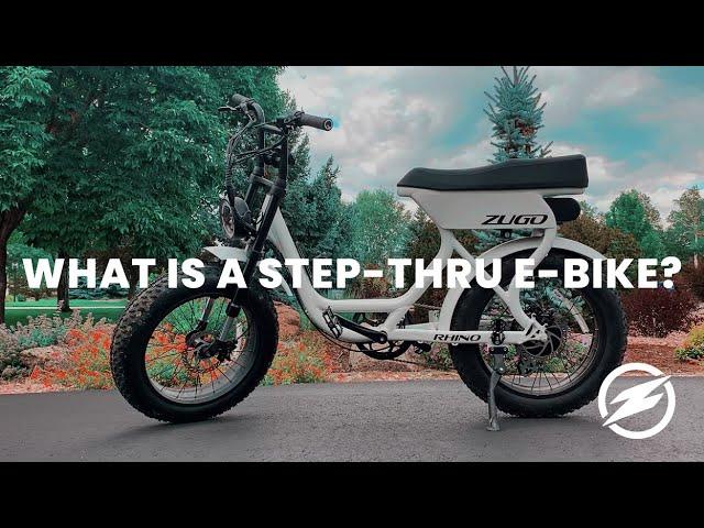 What is a Step-Thru Electric Bike? | Why Choose a Step-Through ZuGo E-Bike