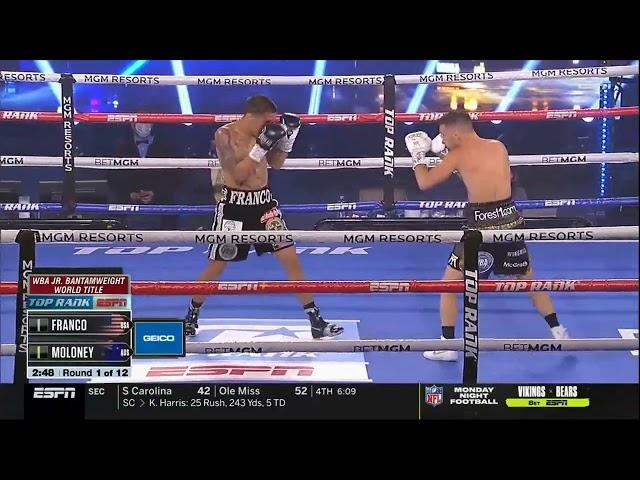 Andrew Moloney Vs Joshua Franco 2 FULL FIGHT HD