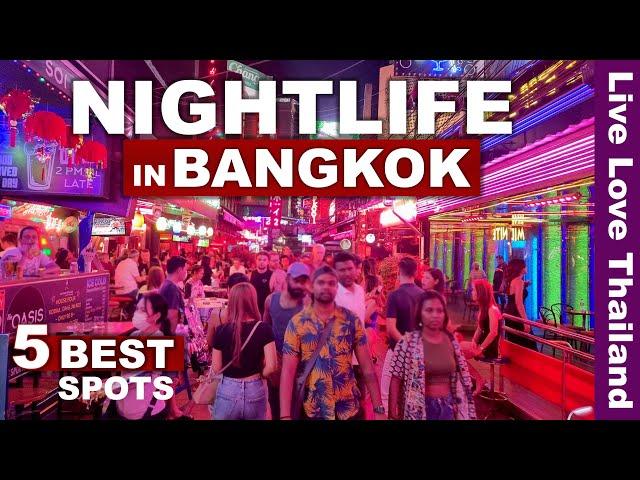 5 Best BANGKOK Nightlife Areas | Good & Naughty Places #livelovethailand