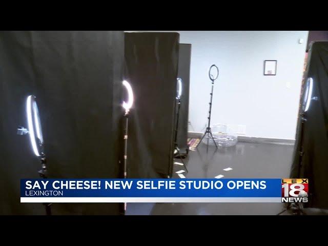 Say cheese! New selfie studio opens