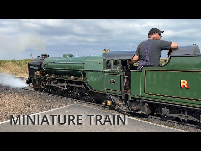 I Traveled the Entire Route on Vintage Steam Locomotives of England's Iconic Miniature Railway