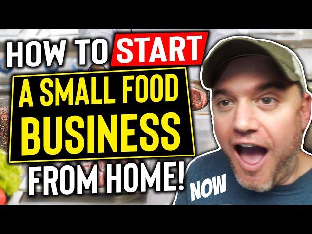 How to Sell Food From home 2024 [ How to Start a small food business from home] 10 Steps