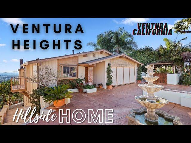 Ventura, California Real Estate | Hillside Luxury Home | 2,782 SF | Ventura Heights [OCEAN VIEWS]