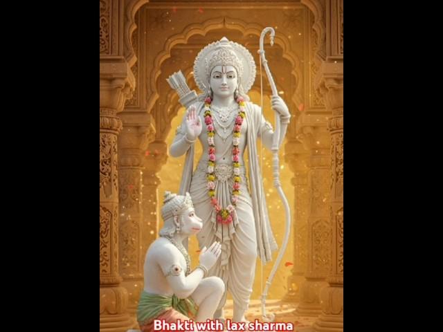 #jai shree ram #jai bajrangbali #jai Raja ram#jai veer hanuman #bhakti with lax sharma #trending