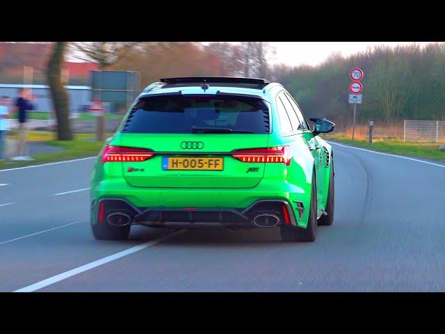 Supercars Accelerating - ABT RS6-R C8, Amrytrix SVJ,Quicksilver R8 V10, Techart GT Street, F-Type R