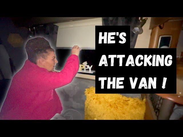 TERRIFYING night in KENDAL LAKE DISTRICT | Troubled Van Life