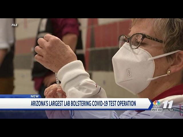 NBC Yuma at Sonora Quest Phoenix Lab Media Day 2021.