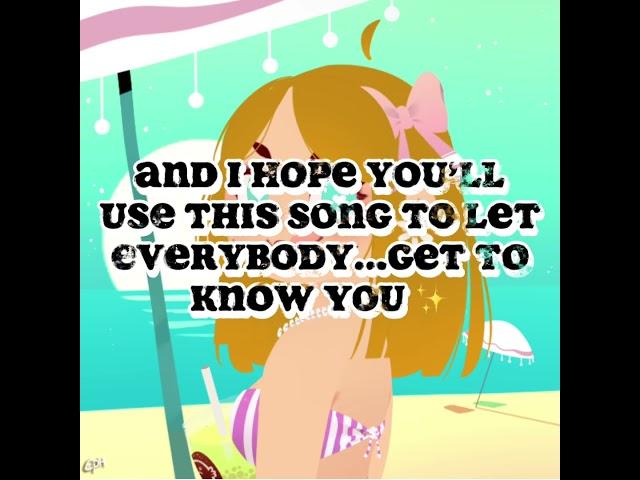 Here’s a song to get to know me! #ruby #fypage