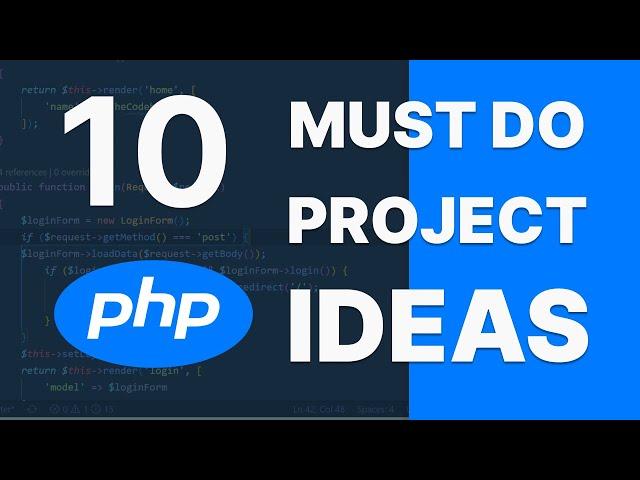 10 MUST DO small PHP projects to include in Portfolio