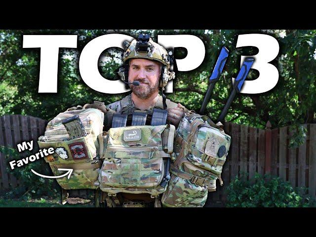 Top 3 Plate Carrier Quick Disconnect Packs