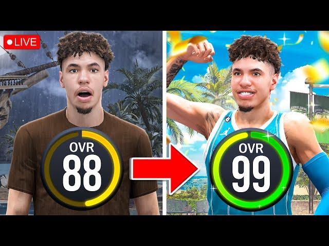 LaMelo Ball 60 - 99 OVERALL - NO MONEY SPENT (88-91 OVERALL) EP. 10