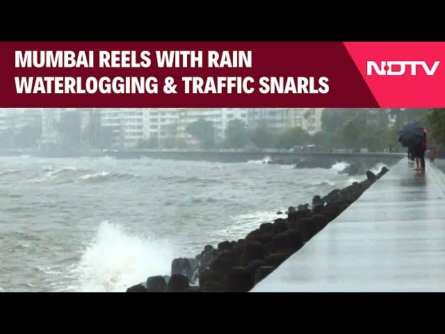 Mumbai Rain News | Rain Lashes Mumbai, Waterlogging Reported In Several Parts